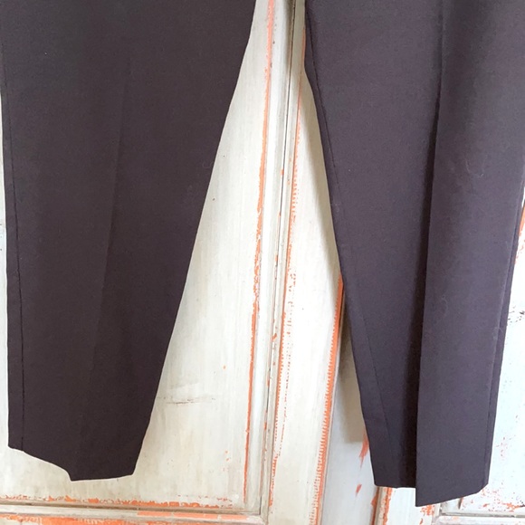 Top Shop Straight Leg Black Pants, Size 8 - Picture 9 of 14